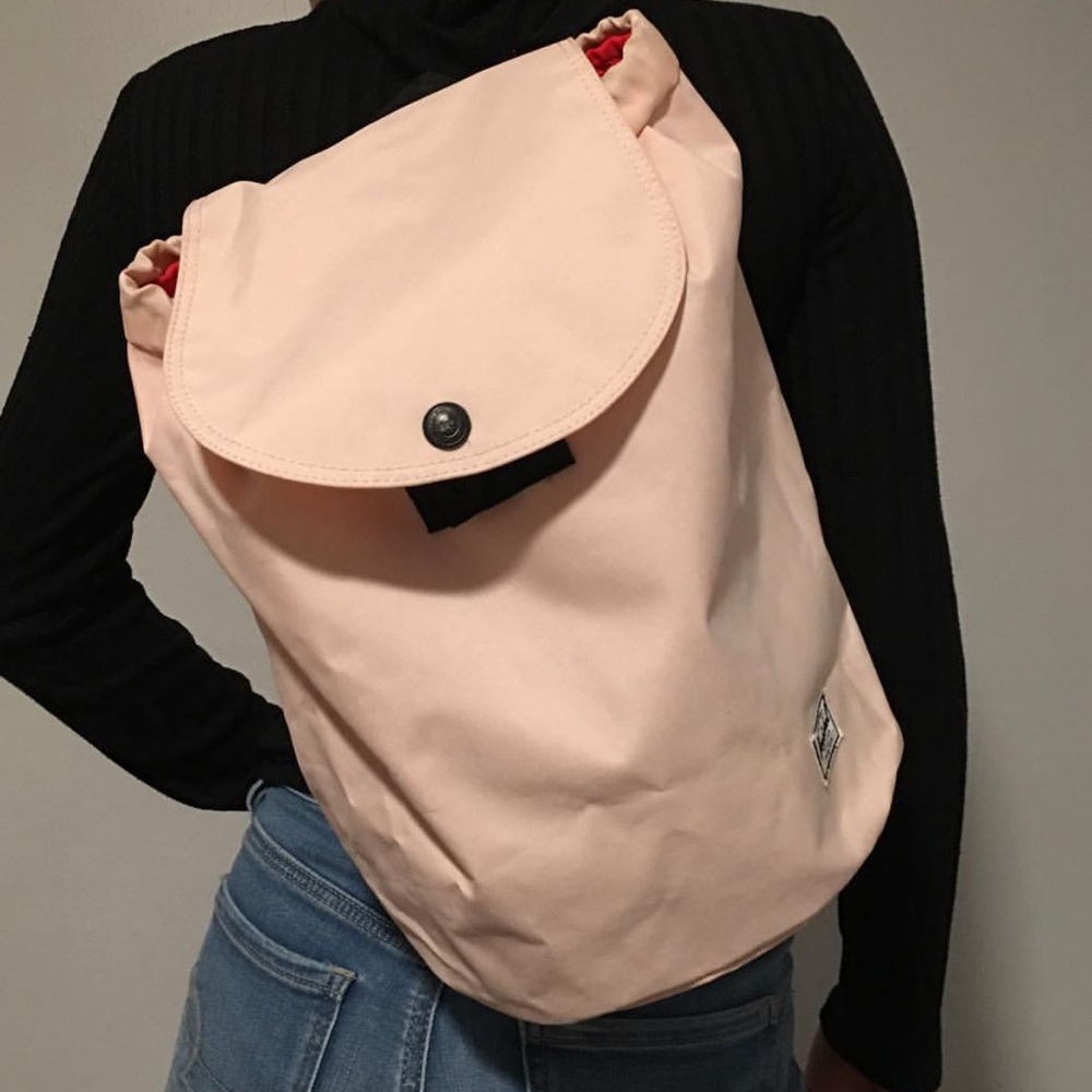 Herschel supply company pink backpack